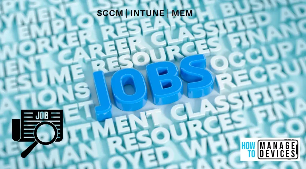 SCCM Admin Position in the USA for JCS Solutions LLC